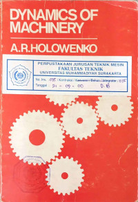 Image of Dynamics of Machinery